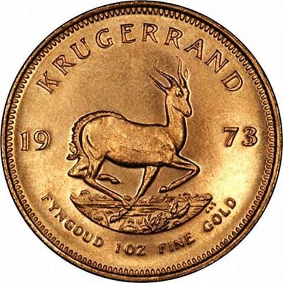 1973 South Africa 1 OZ Gold Krugerrand