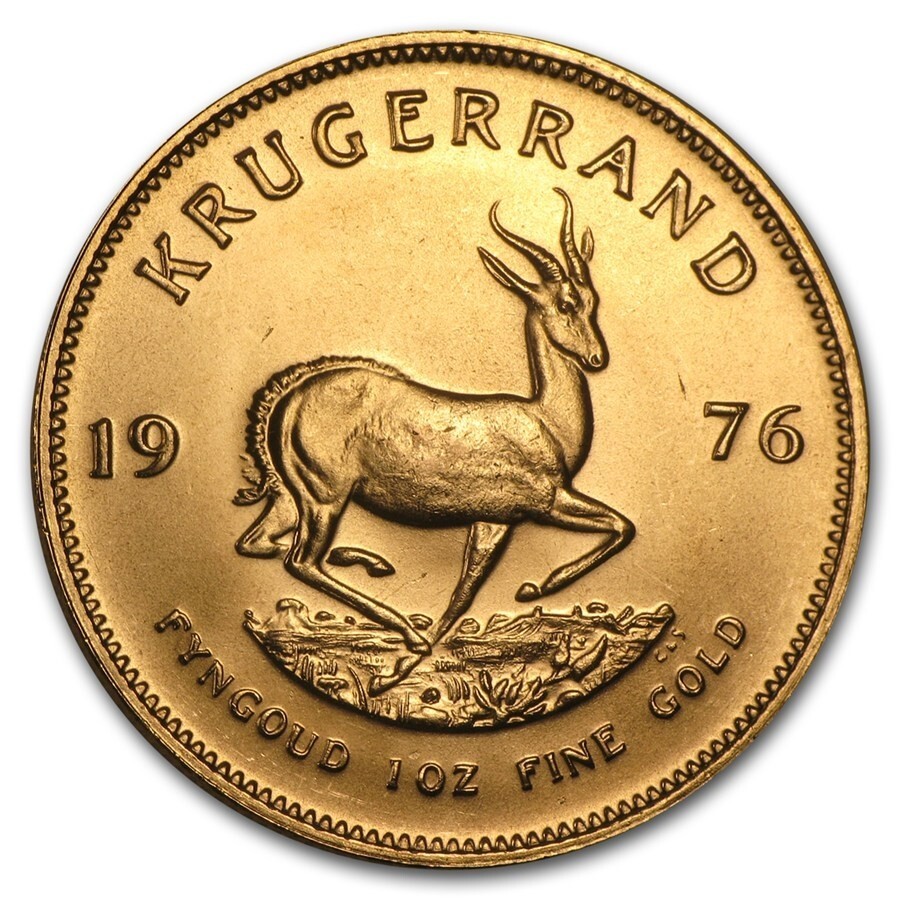 1976 South Africa 1 OZ Gold Krugerrand