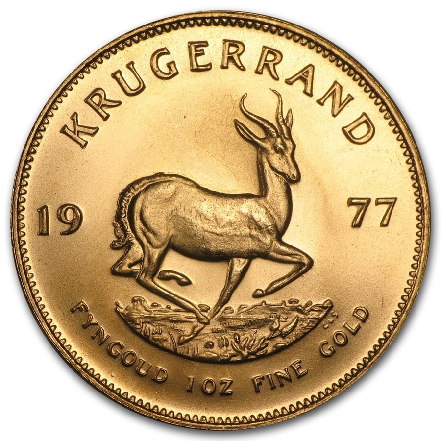 1977 South Africa 1 OZ Gold Krugerrand