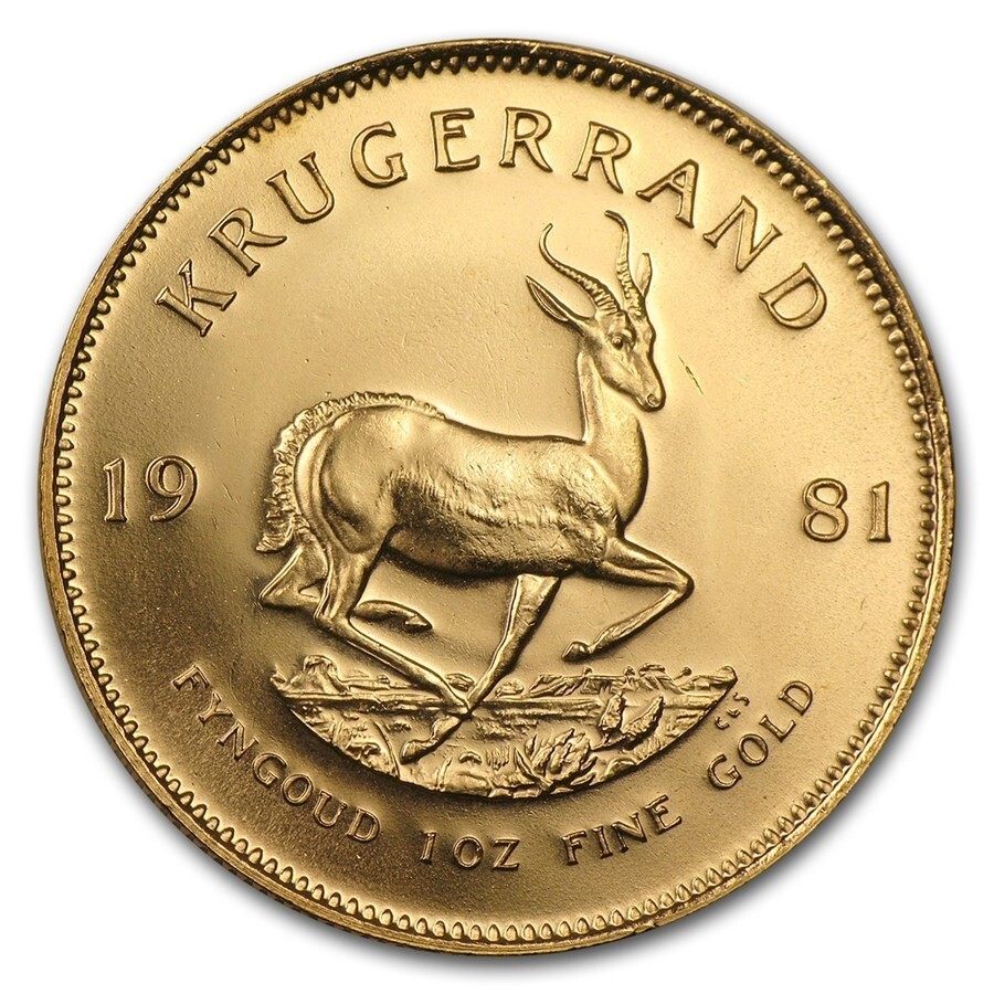 1981 South Africa 1 OZ Gold Krugerrand