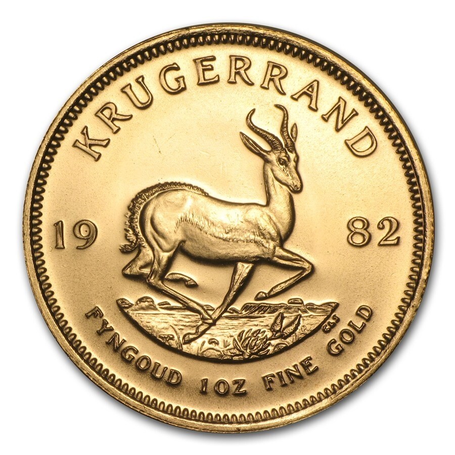 1982 South Africa 1 OZ Gold Krugerrand