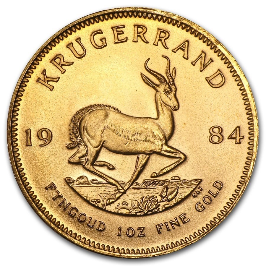 1984 South Africa 1 OZ Gold Krugerrand