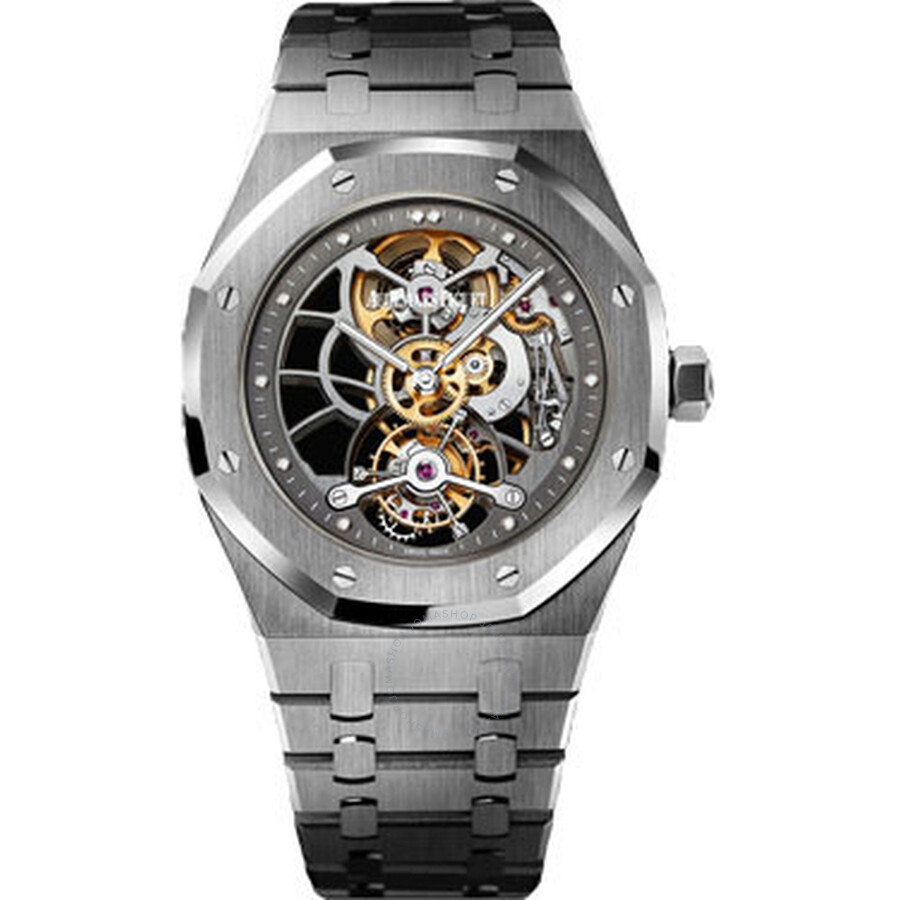 Audemars Piguet Royal Oak Tourbillon Skeleton Dial Men's Watch 26511PTOO1220PT01