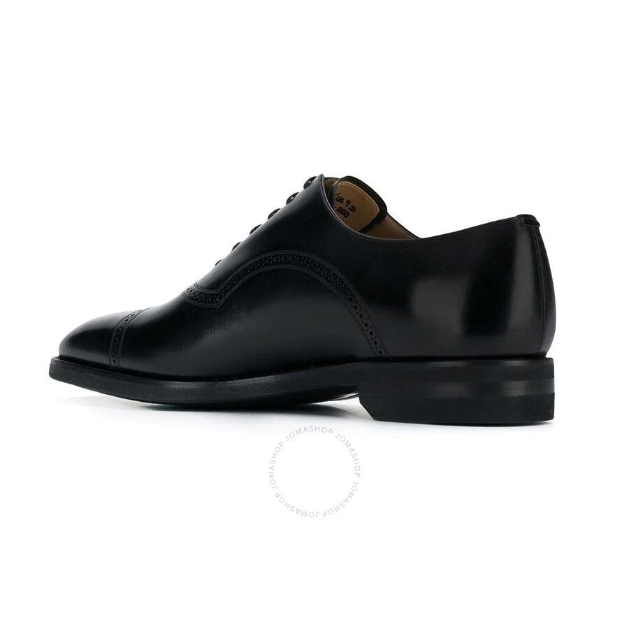 Bally Men's Black Scotch Lace-up Brogue Shoes