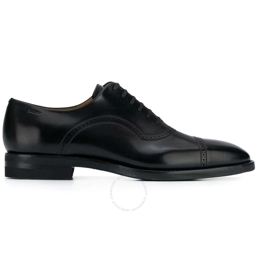 Bally Men's Black Scotch Lace-up Brogue Shoes