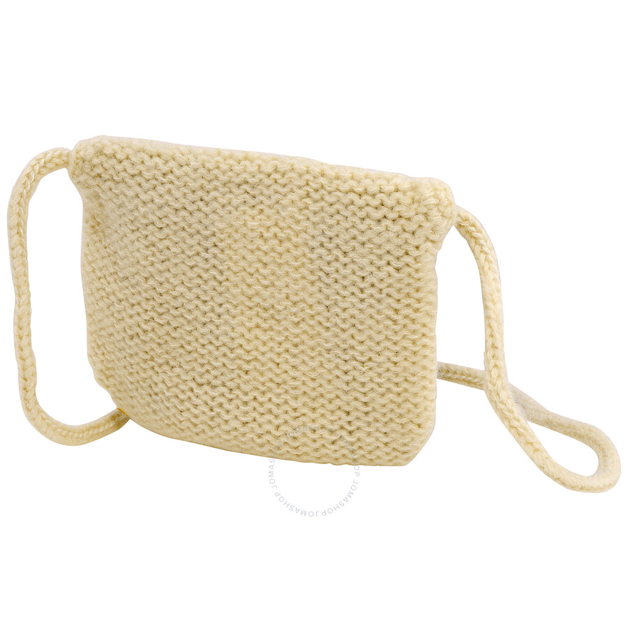 Bonton Orgeat Floral Knitted Crossbody Bag