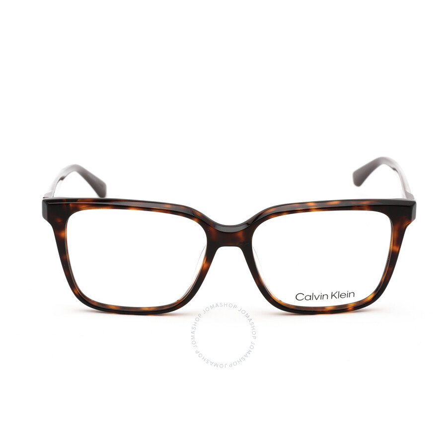 Calvin Klein Ladies Brown Rectangular Eyeglass Frames CK2152022053