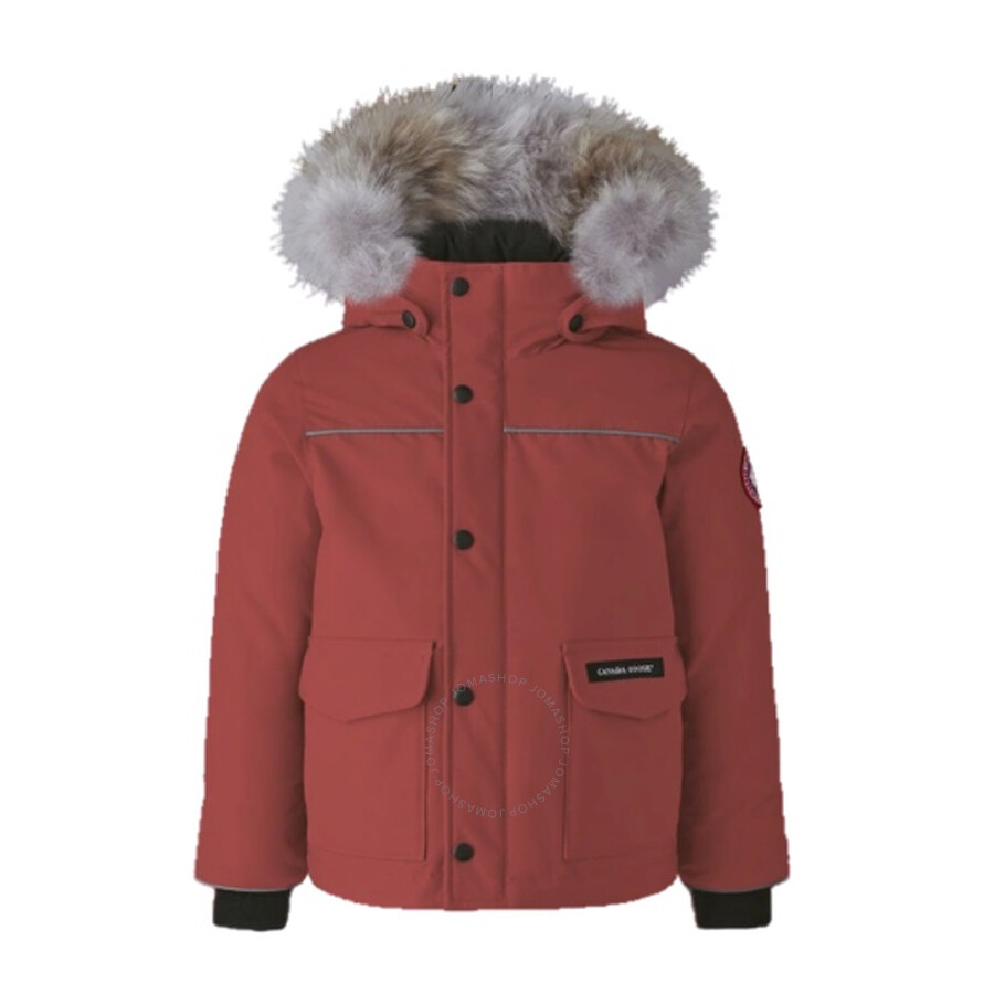 Canada Goose Kids Red Lynx Parka, Size 4-5 Y