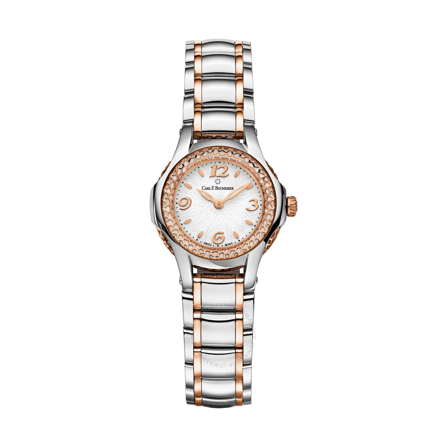 Carl F. Bucherer Pathos Princess Quartz White Dial Ladies Watch 00.10520.07.26.21