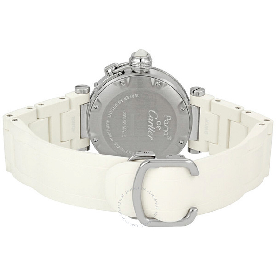 Cartier Pasha Seatimer Silver Dial Ladies Watch W3140002