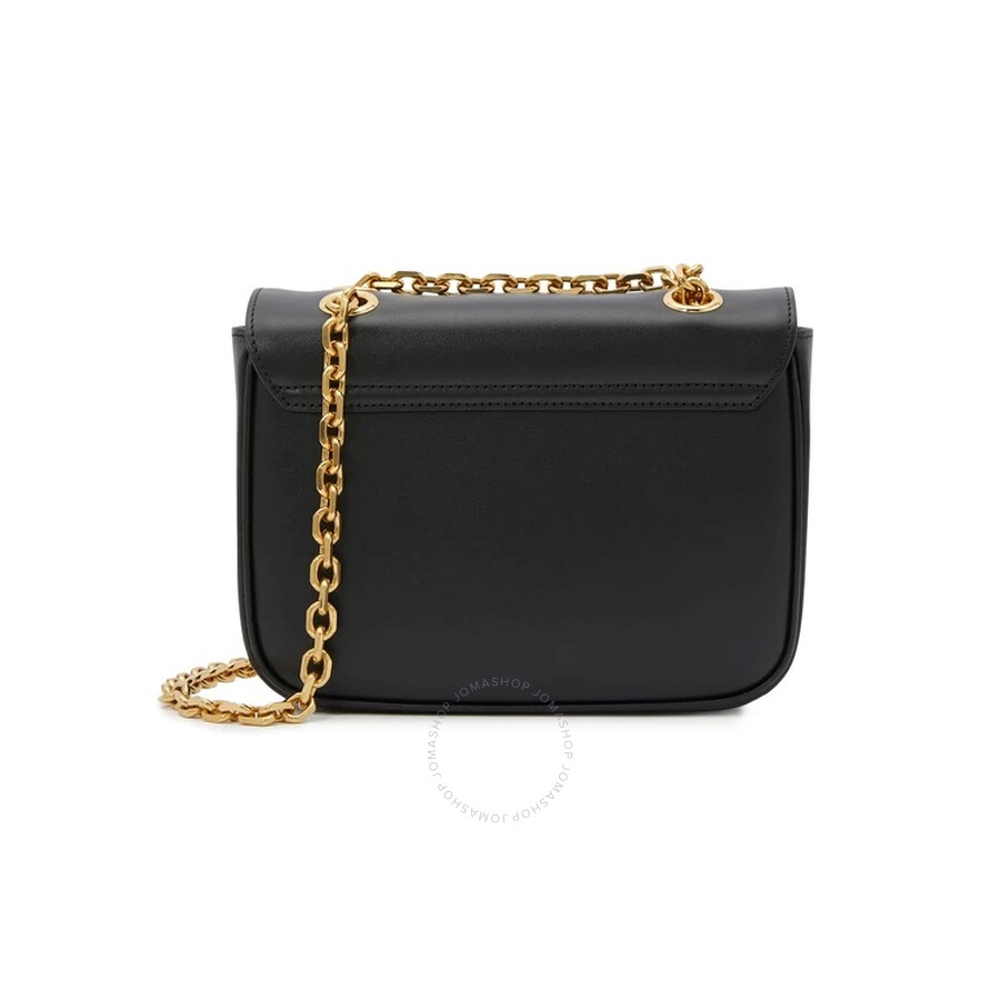 Celine Small C Black Shoulder Bag in Shiny Calfskin