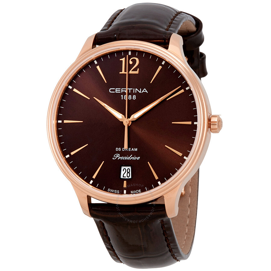 Certina DS Dream Precidrive Brown Dial Ladies Watch C021.810.36.297.00