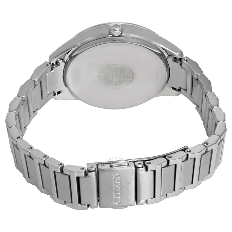 Citizen Chandler Silver Dial Stainless Steel Ladies Watch FE6100-59A