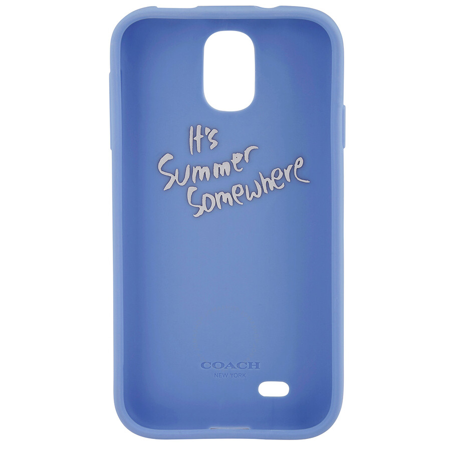 Coach  Summer Graffiti Samsung Galaxy S4 Phone Case