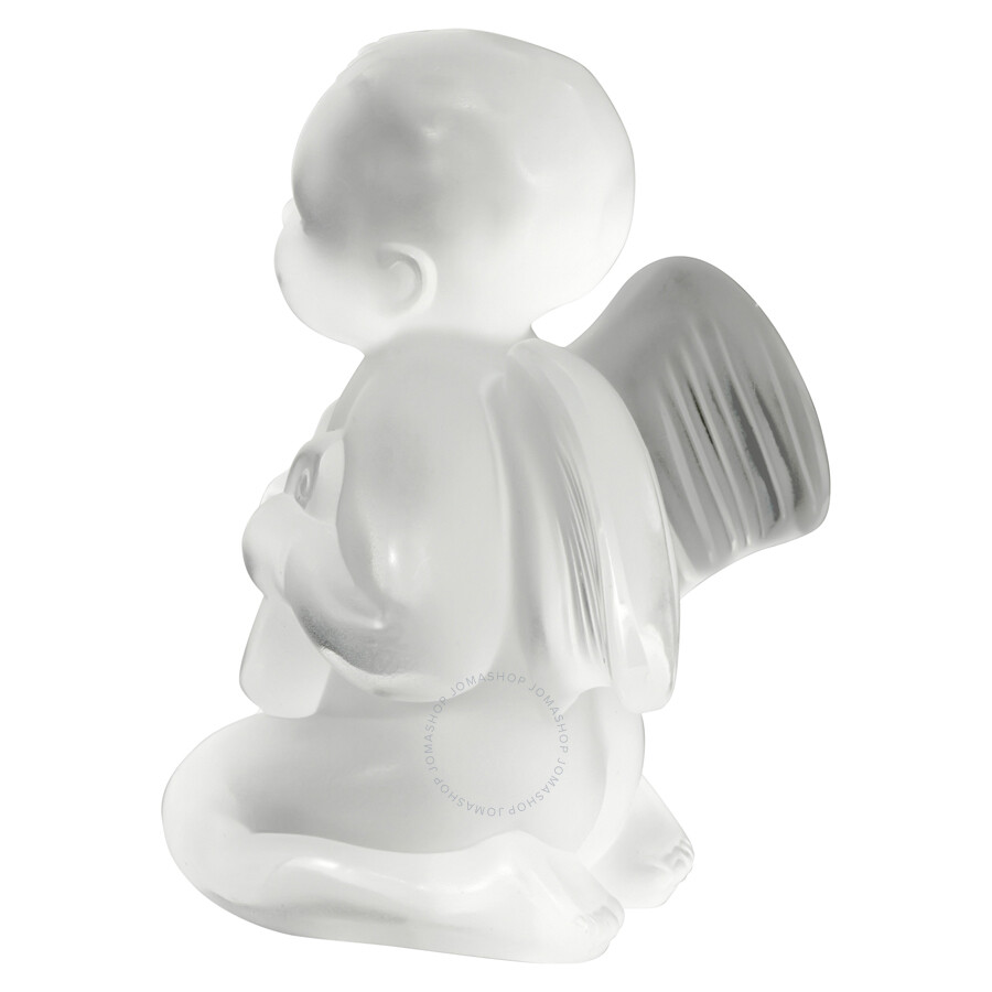 Lalique Figure Cherub With Lyre 1212100