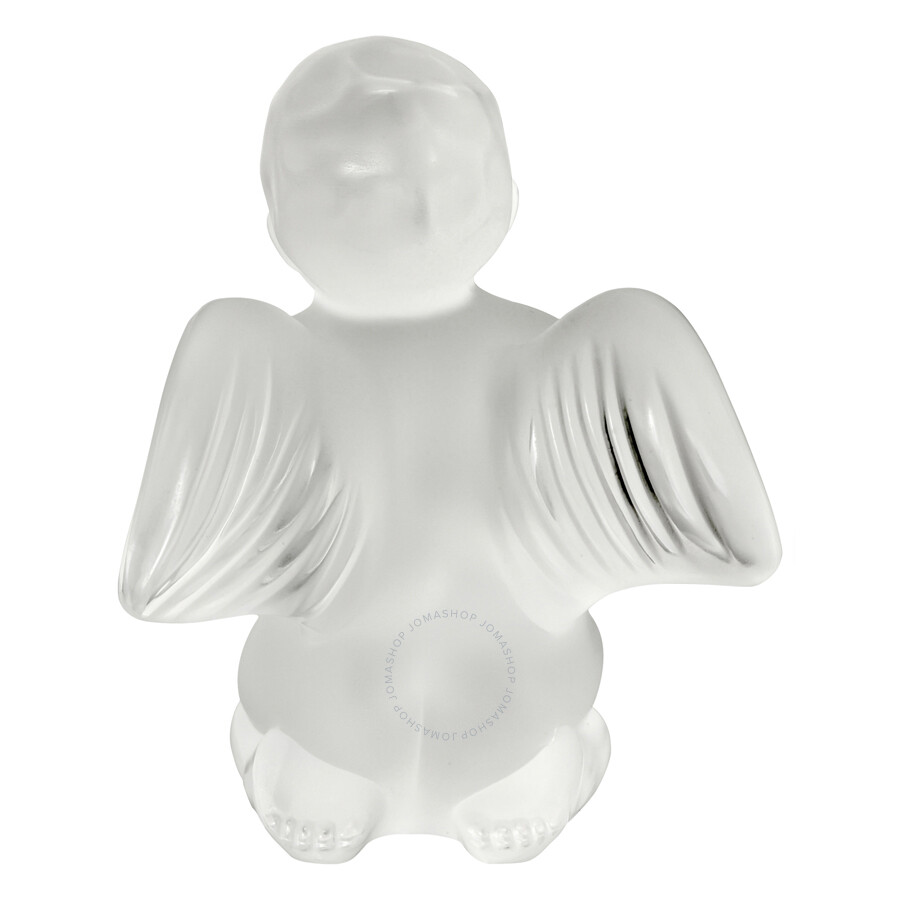 Lalique Figure Cherub With Lyre 1212100