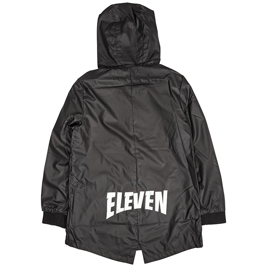 Little Eleven Paris Boys Black Harka Outwear