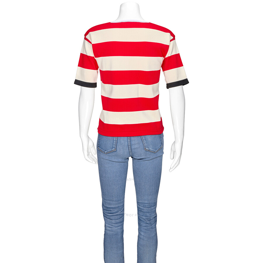 Marni Ladies Striped Crewneck Shirt