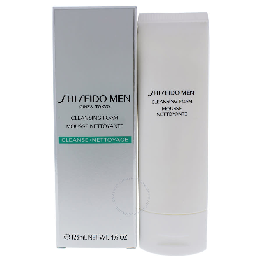 Men Cleansing Foam by Shiseido for Men - 4.6 oz Cleanser