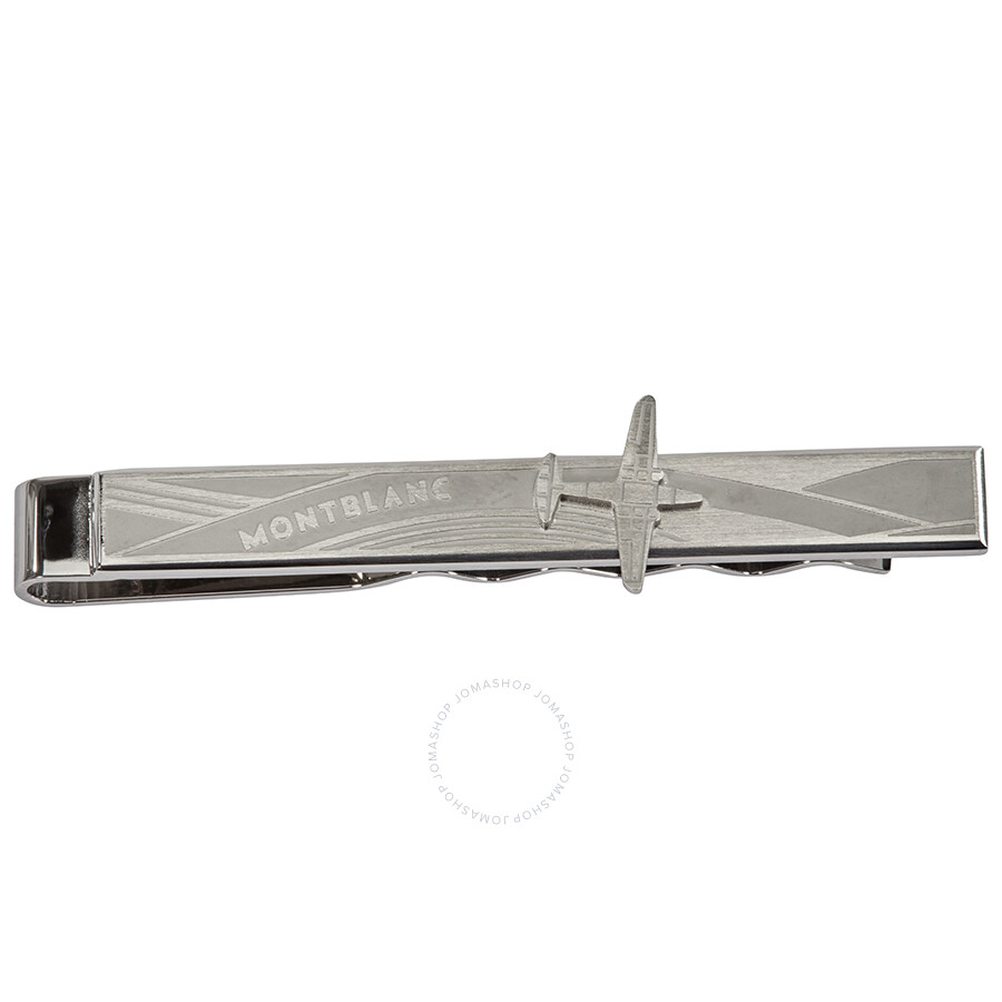 Montblanc Le Petit Prince & Avaitor Stainless Steel Men's Tie Bar