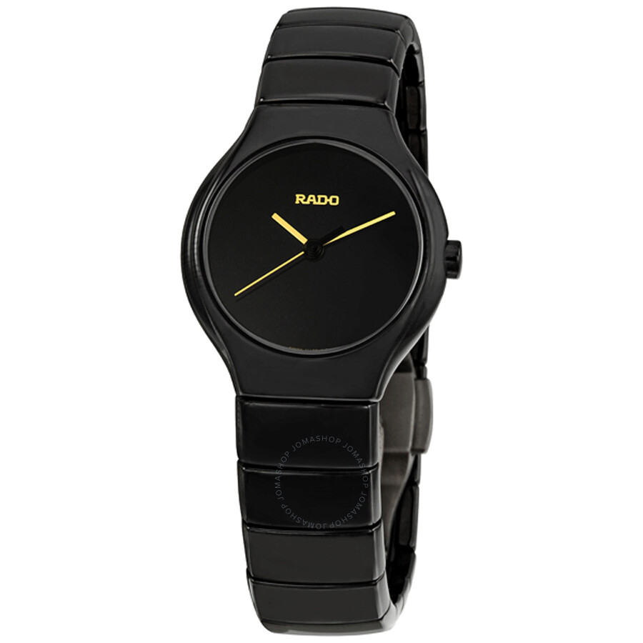 Rado True Black Ceramic Small Ladies Watch R27655172