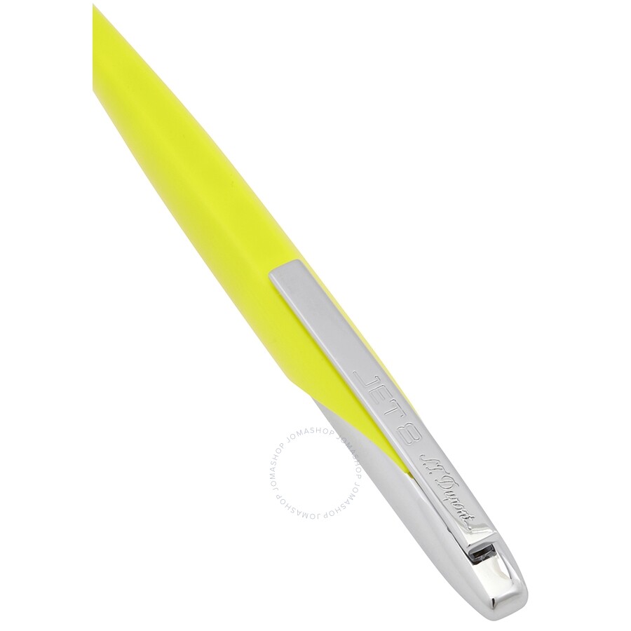 S.T. Dupont Jet 8 Sunny Yellow Ballpoint Pen