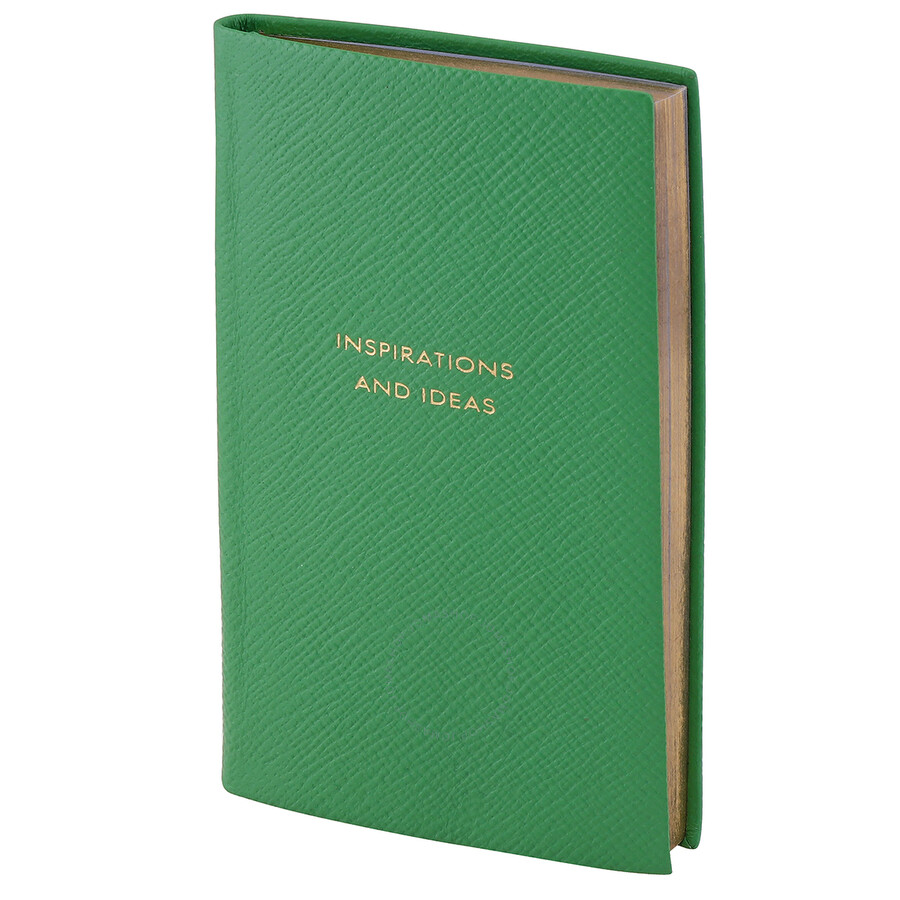 Smythson Emerald Inspirations And Ideas Panama Notebook