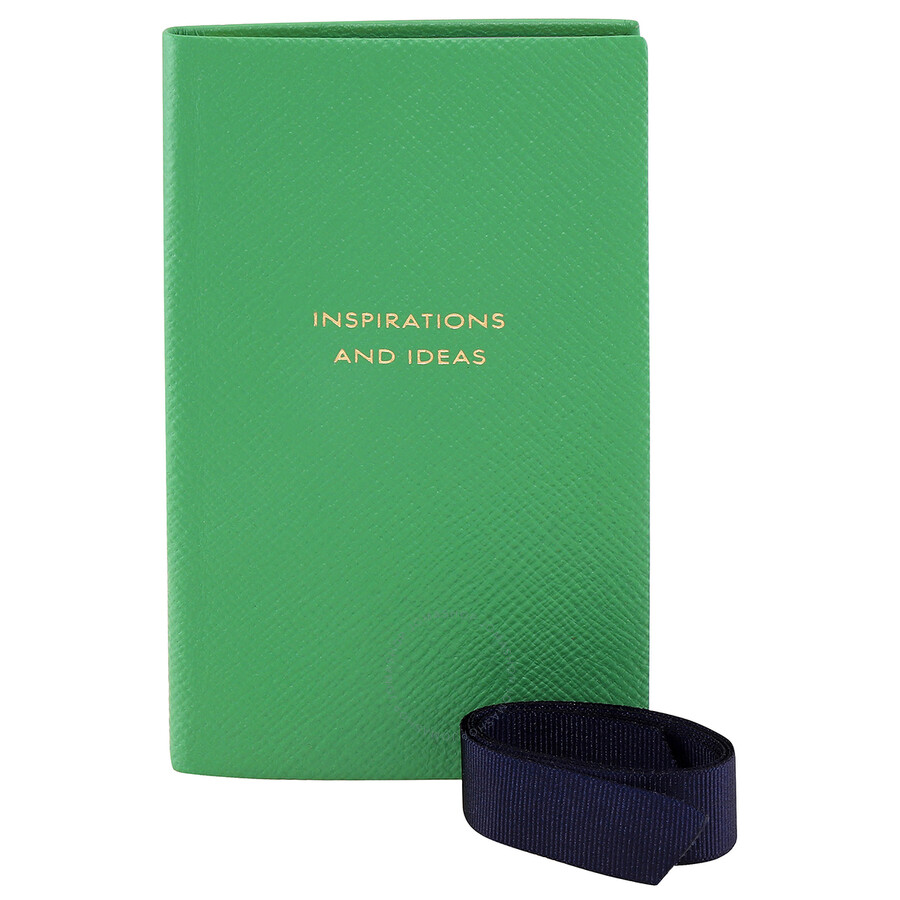 Smythson Emerald Inspirations And Ideas Panama Notebook