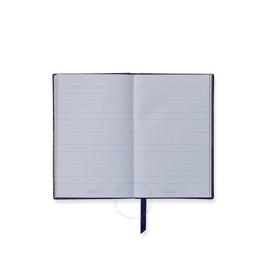 Smythson Make It Happen Panama Notebook in Navy