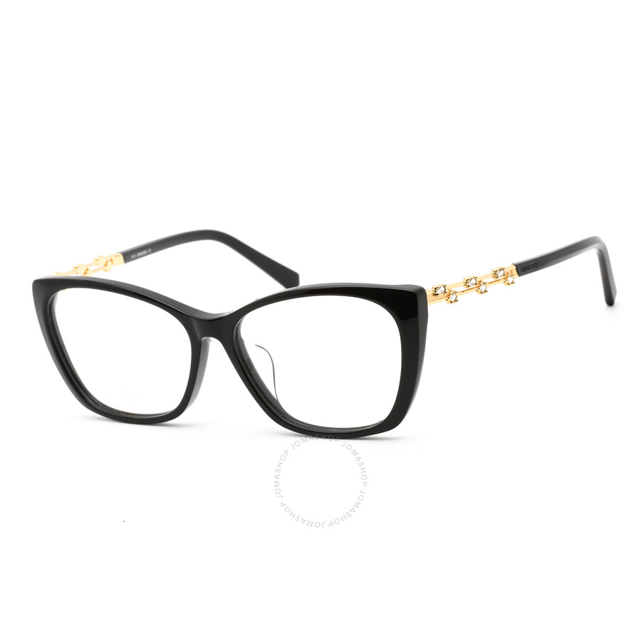 Swarovski Ladies Black Cat Eye Eyeglass Frames SK5383-F00154