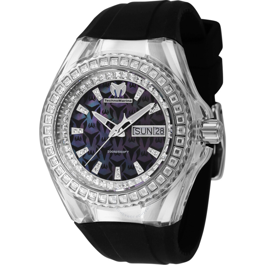 Technomarine Cruise Quartz Crystal Black Dial Men's Watch TM-121174