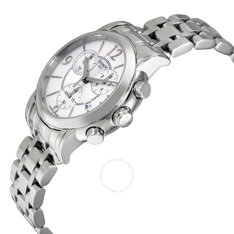 Tissot Dressport Chronograph Silver Dial Ladies Sports Watch