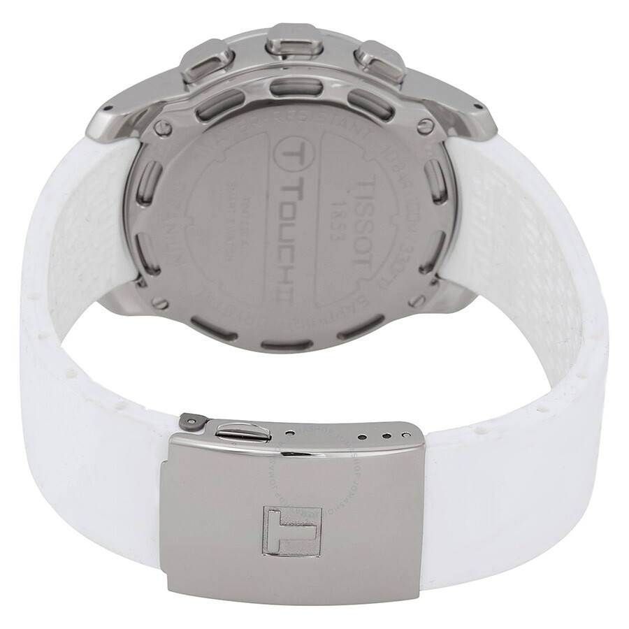 Tissot T-Touch II White Mother of Pearl Dial Ladies Watch T047.220.47.111.00