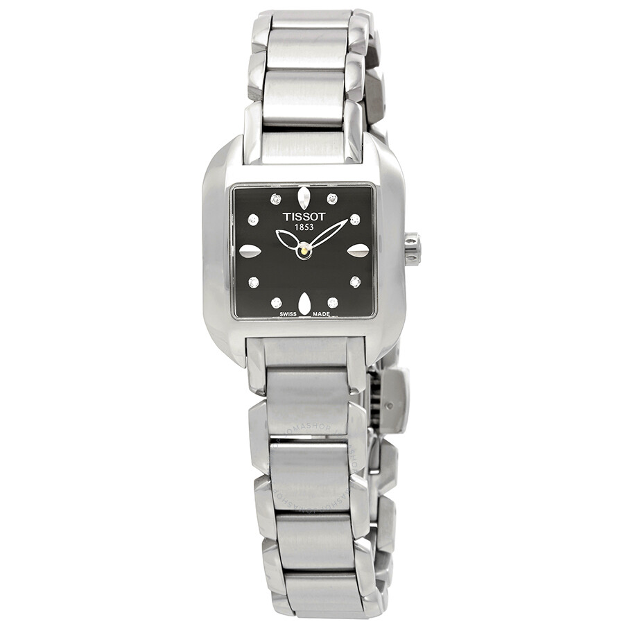 Tissot T-Wave Black Dial Ladies Watch T02.1.285.54