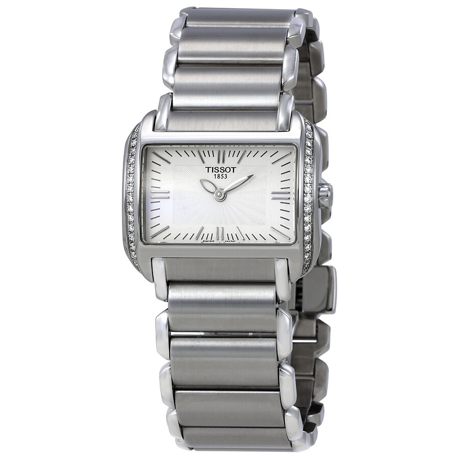 Tissot T-Wave Stainless Steel Diamond Ladies Watch T023.309.11.031.01