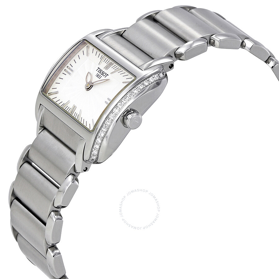 Tissot T-Wave Stainless Steel Diamond Ladies Watch T023.309.11.031.01