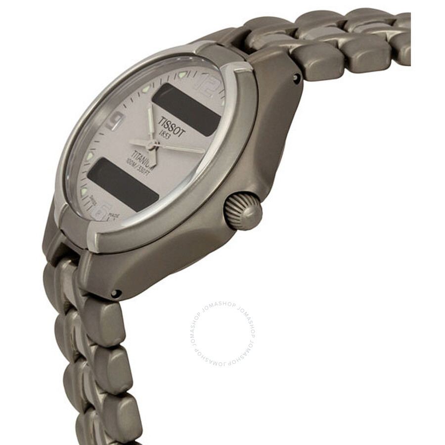 Tissot Titanium Chronograph Analog/Digital Ladies Watch T65.7.188.31