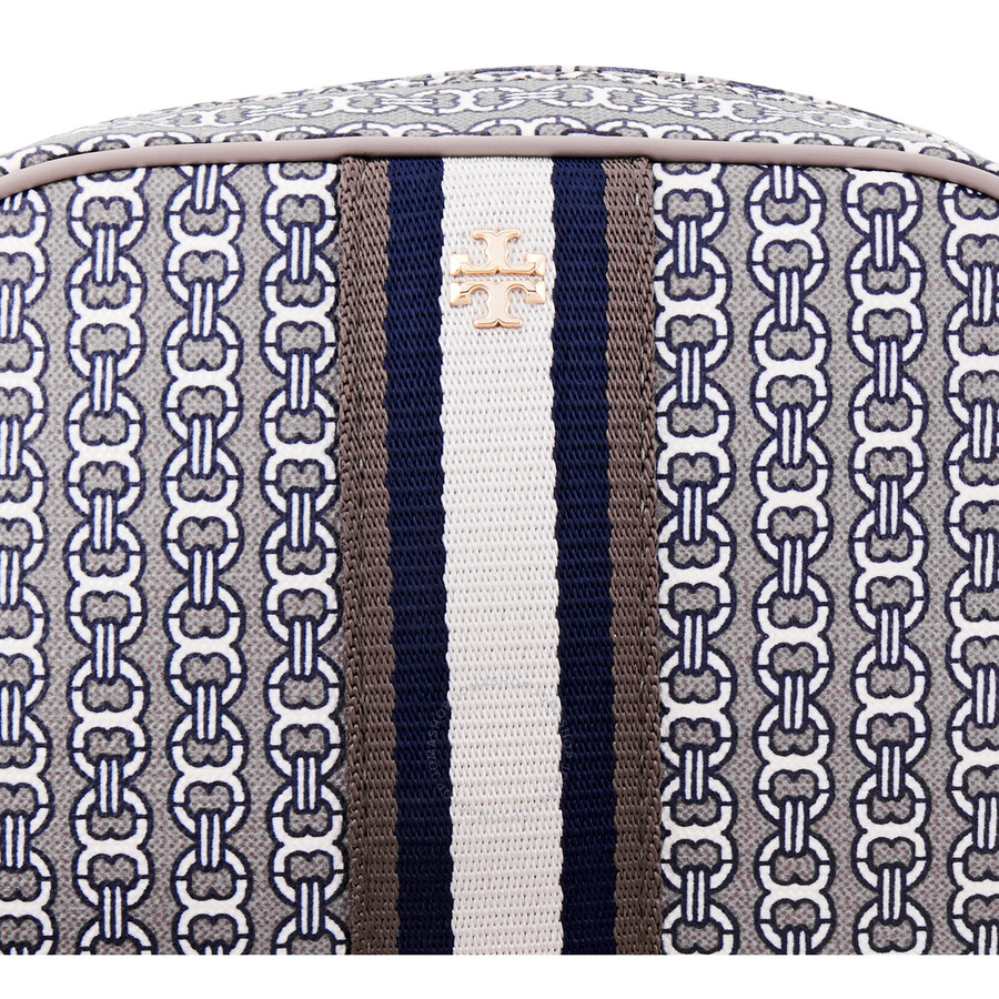 Tory Burch Gemini Link Mini Crossbody Bag- Grey  Heron