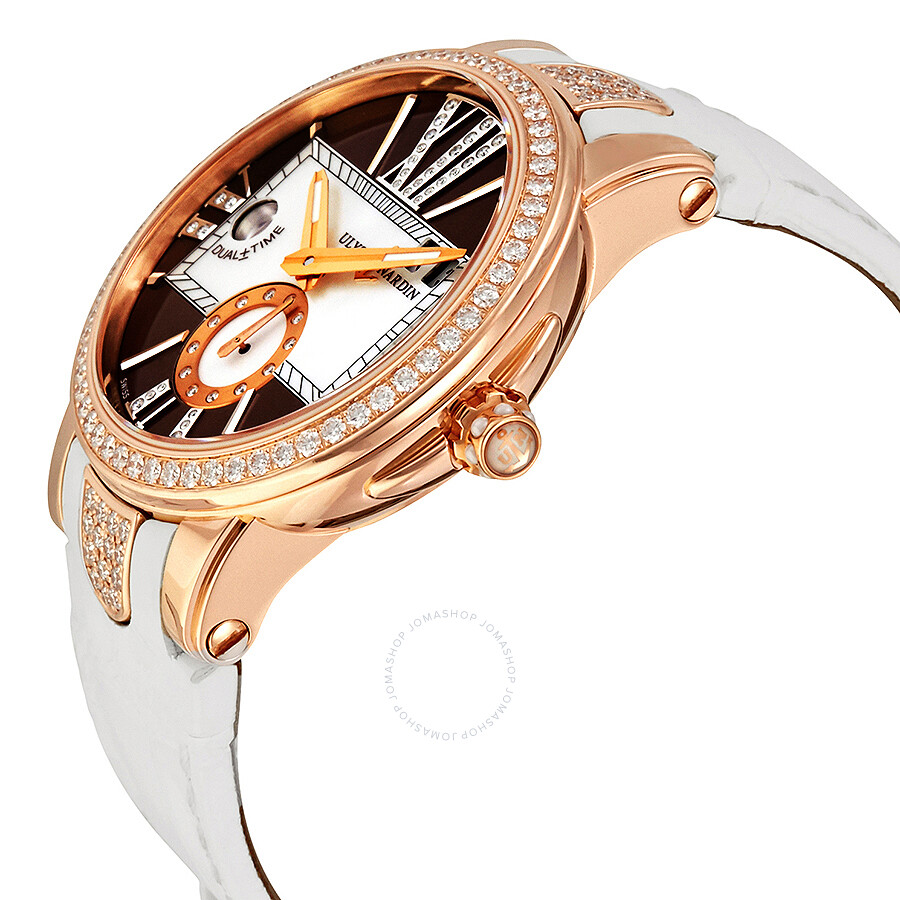 Ulysse Nardin Executive Lady  Automatic 18K Rose Gold Diamond Watch 246-10B-30-05