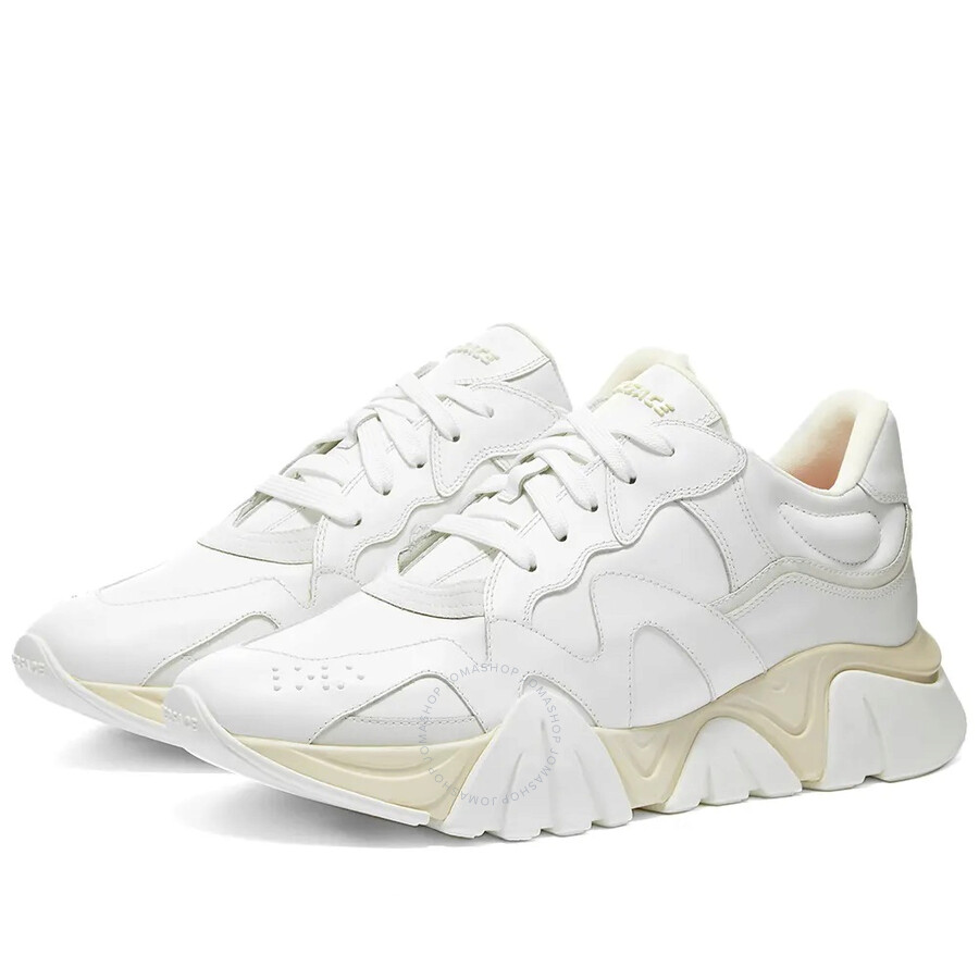 Versace Men's White Squalo Sneakers, Brand