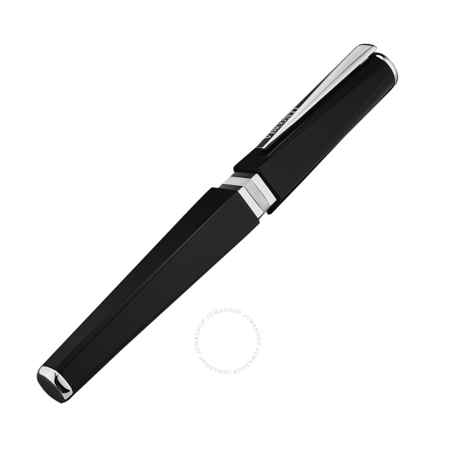 Visconti 'Pentagon' Black Rollerball Pen KP14-01-RB