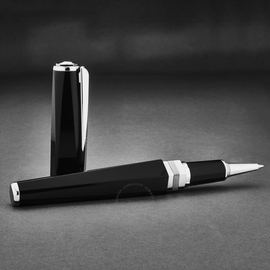 Visconti 'Pentagon' Black Rollerball Pen KP14-01-RB