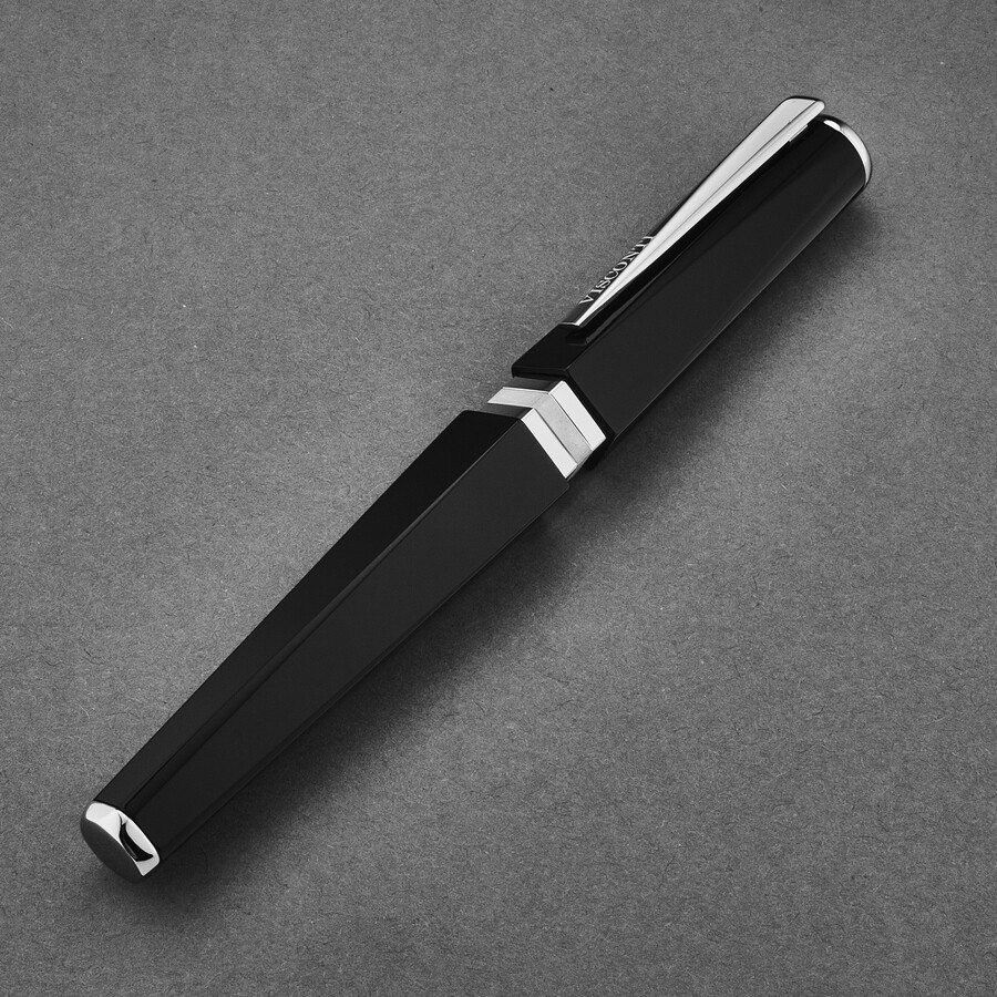 Visconti 'Pentagon' Black Rollerball Pen KP14-01-RB