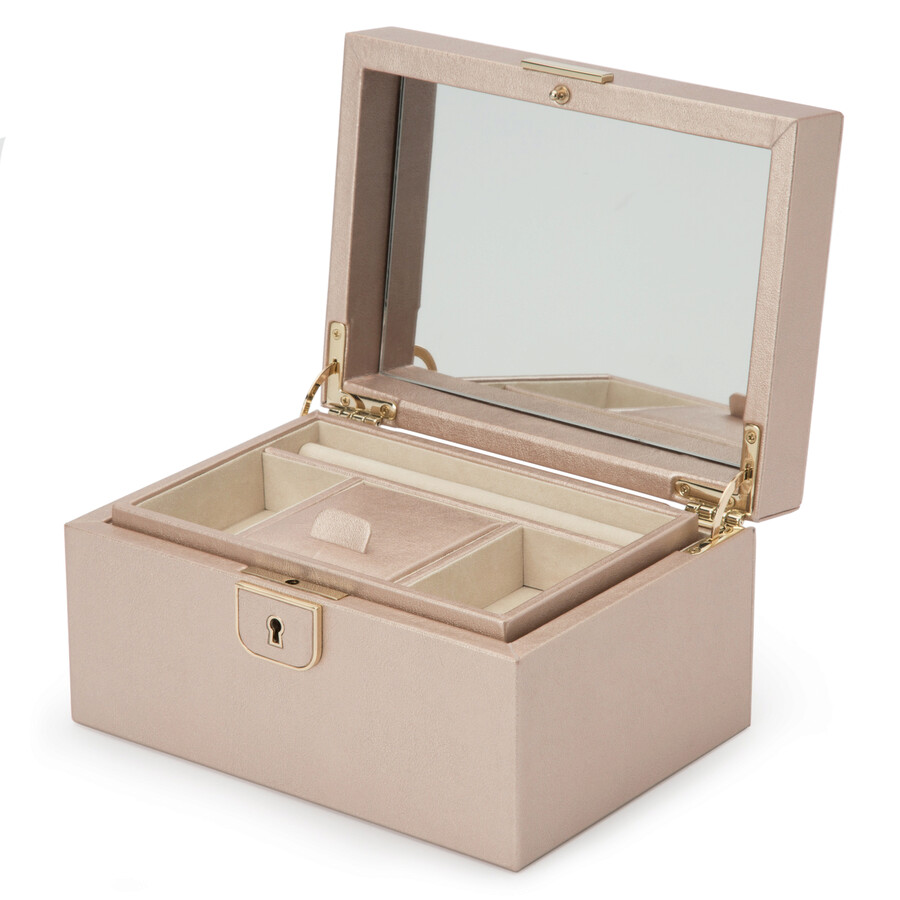 Wolf Palermo Small Rose Gold Jewelry Case 213116