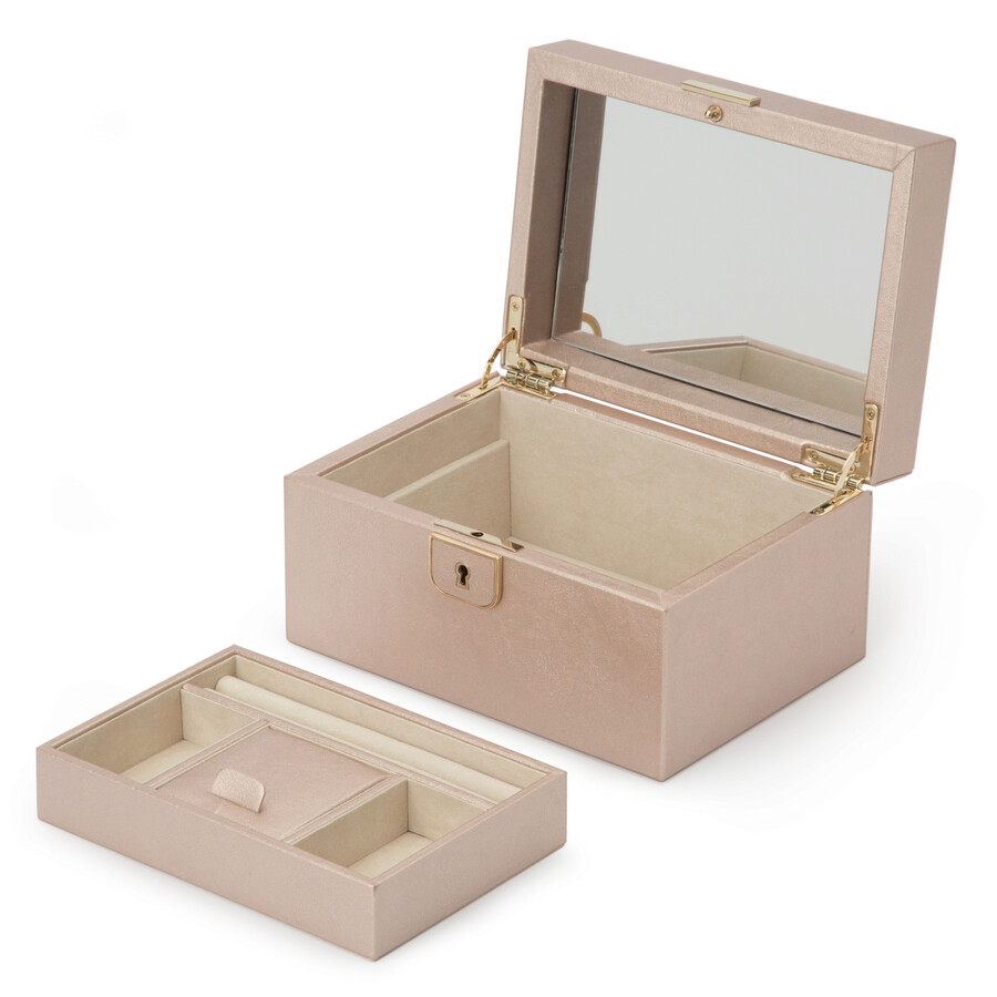 Wolf Palermo Small Rose Gold Jewelry Case 213116